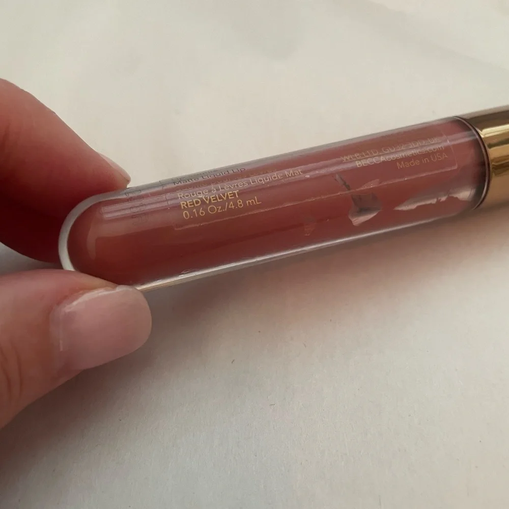 NEW BECCA x Chrissy Teigen Lip Souffle in Red Velvet
